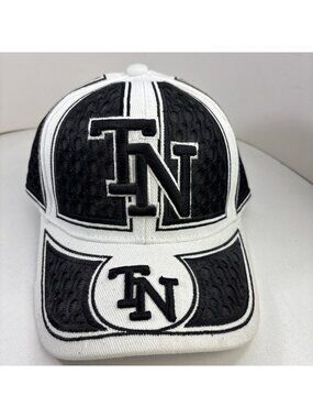 Embroidered Tennessee TN Logo Adjustable Hat Baseball Cap by City Hunter